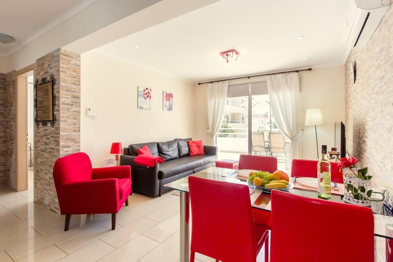 Nissi 3 Pool Access Garden Apartment Ayia Napa Exterior foto