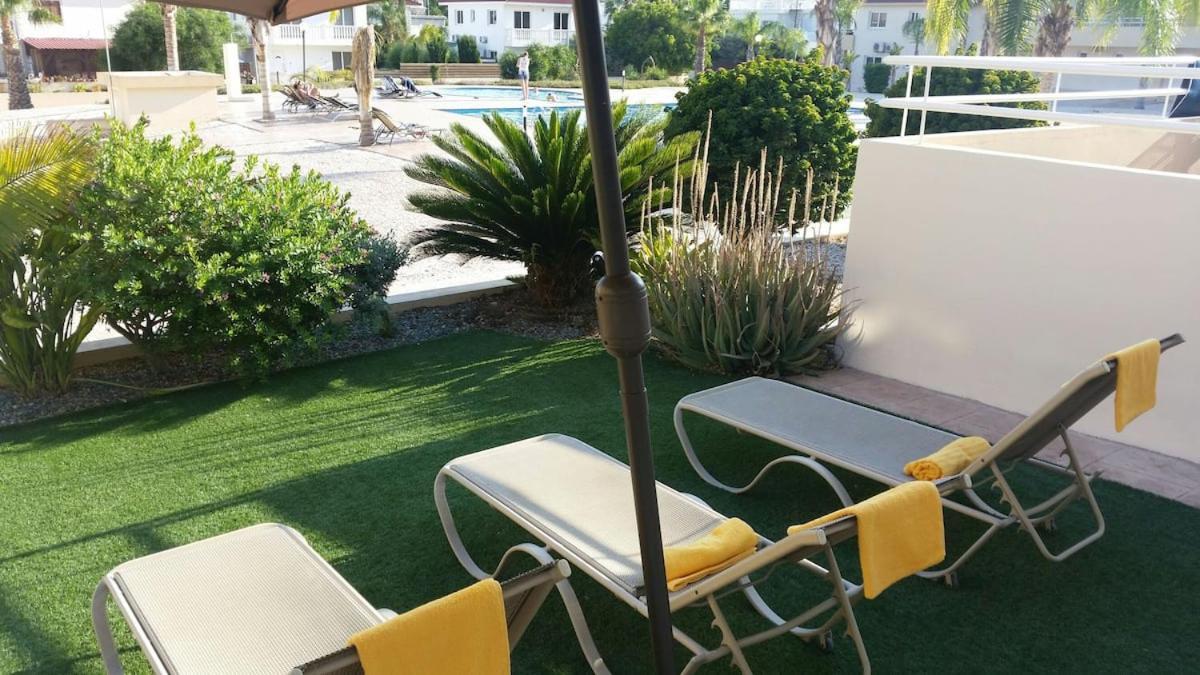 Nissi 3 Pool Access Garden Apartment Ayia Napa Exterior foto